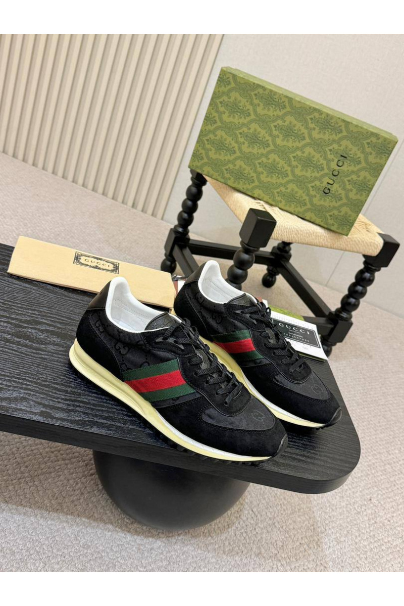 Gucci Мужские кроссовки Re-Motion - Black