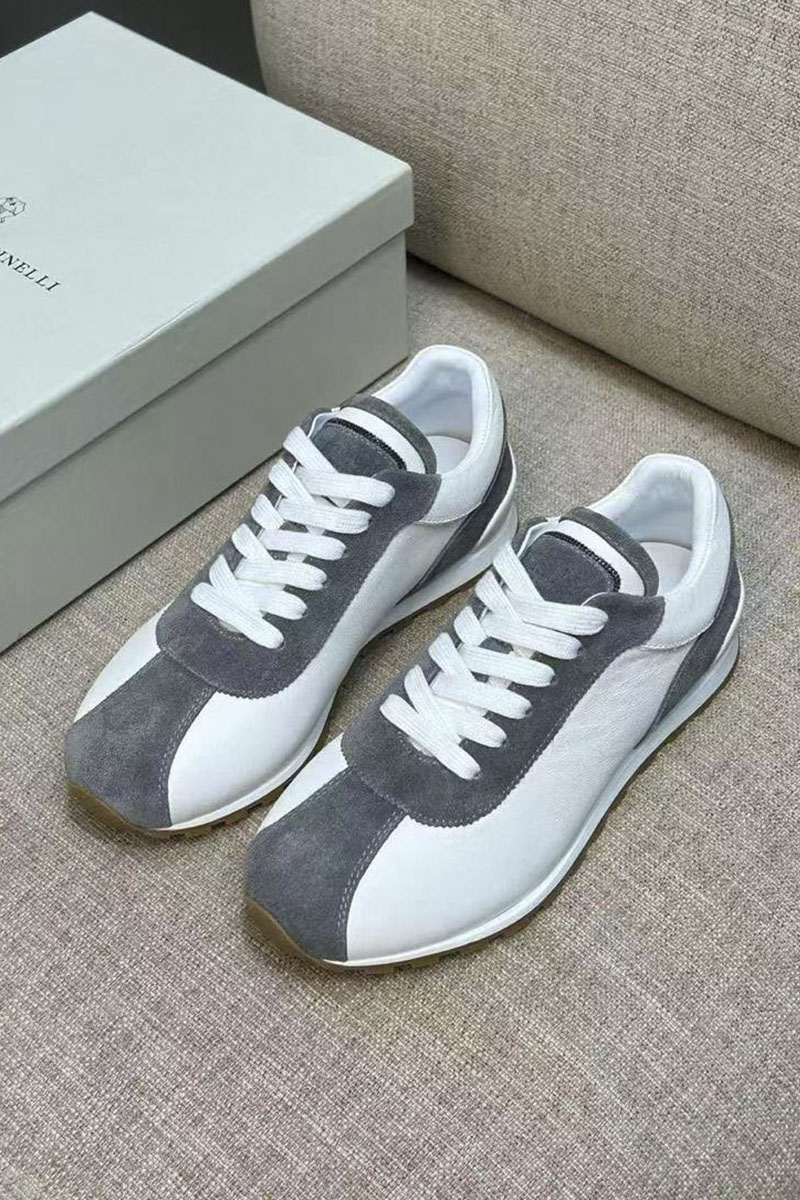 Designer Женские комбинированные кроссовки low-top premium
