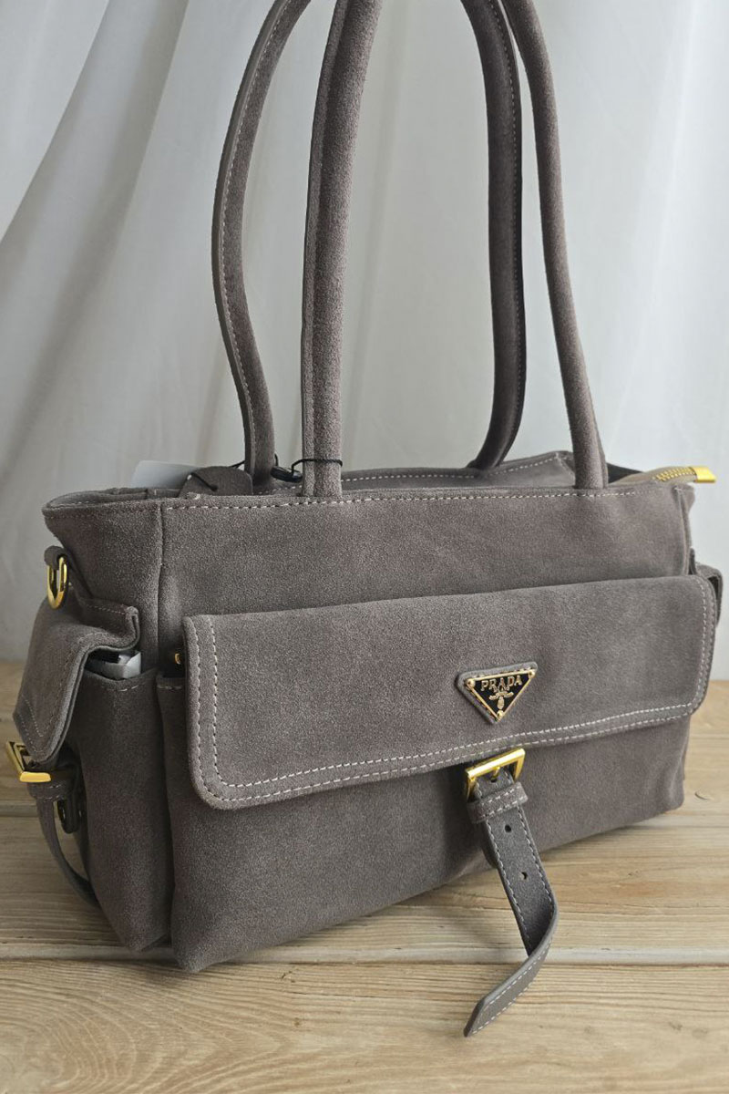 Prada Замшевая сумка 30x16 см