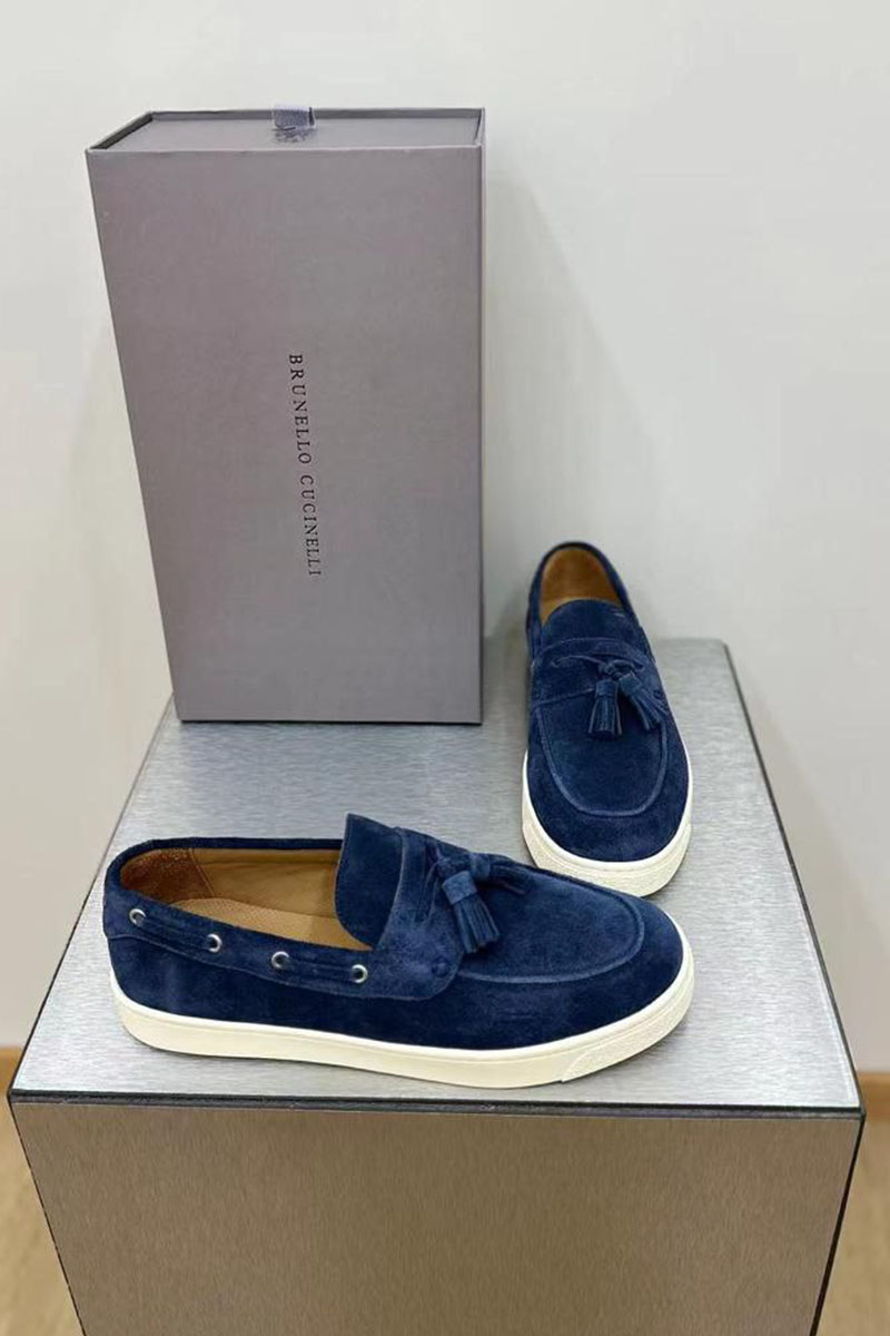 Designer Мужские замшевые лоферы 