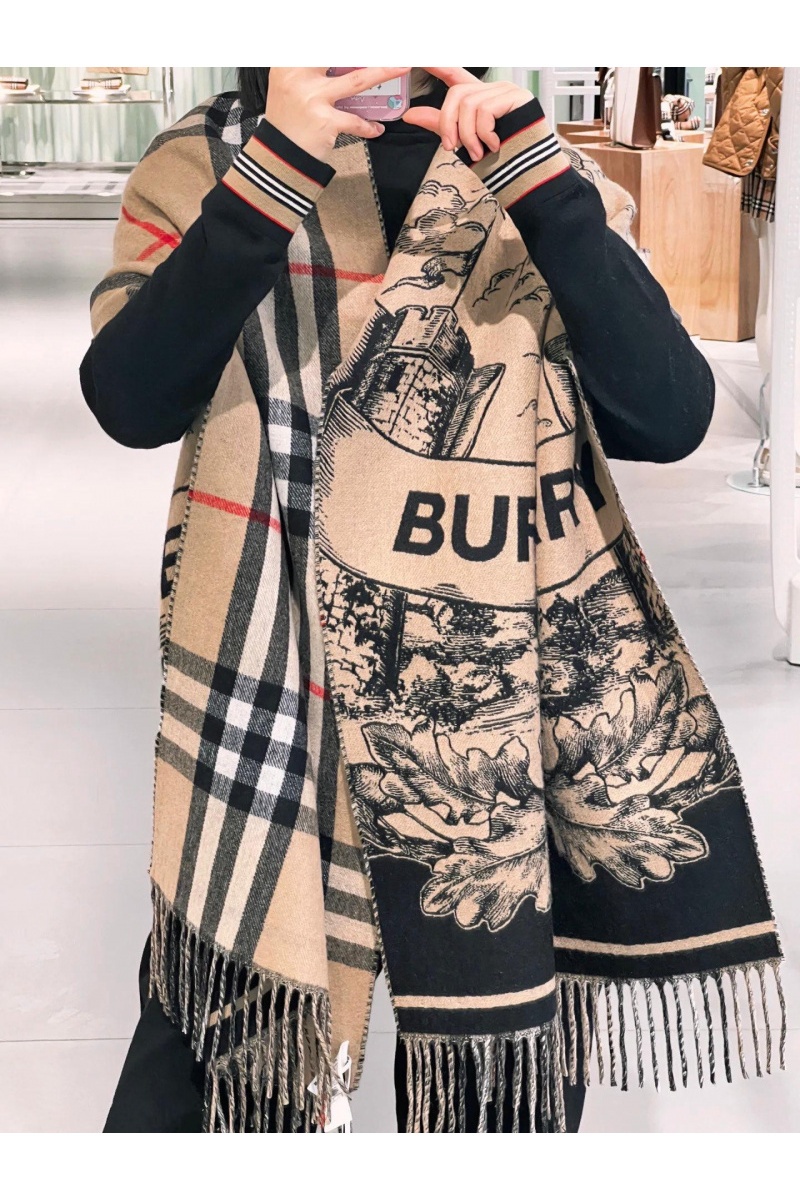 Burberry Шарф Stormy Knight premium 210x50 см
