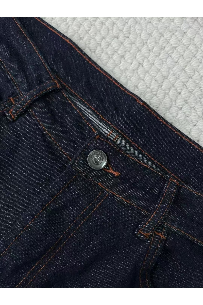 Loro Piana Мужские тёмно-синие джинсы Premium
