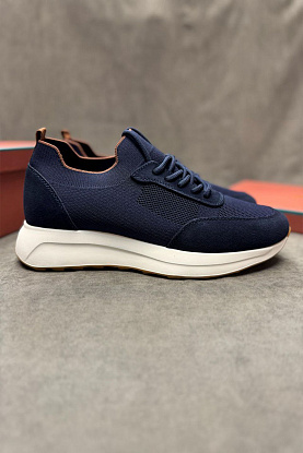Мужские кроссовки knitted - Navy
