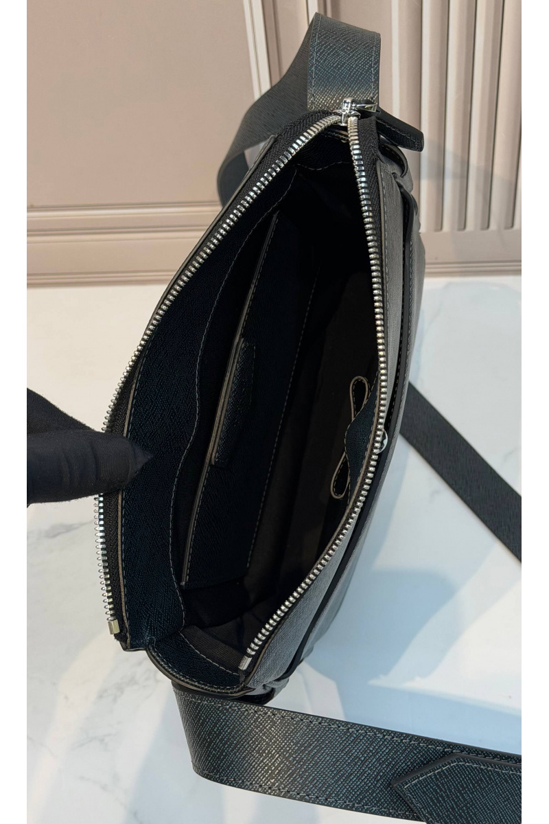 Montblanc Кожаная сумка Sartorial premium 24x22.5x5 см