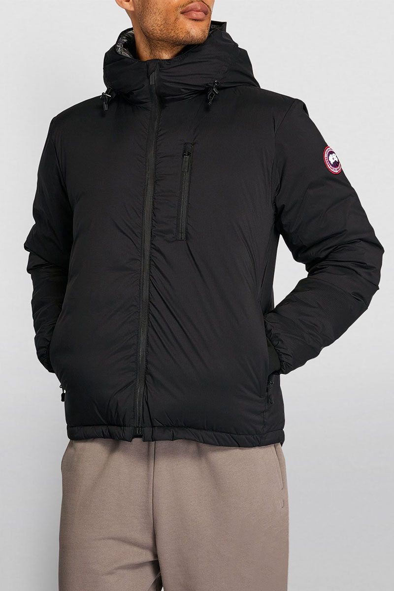 Canada Goose Куртка чёрного цвета Lodge 