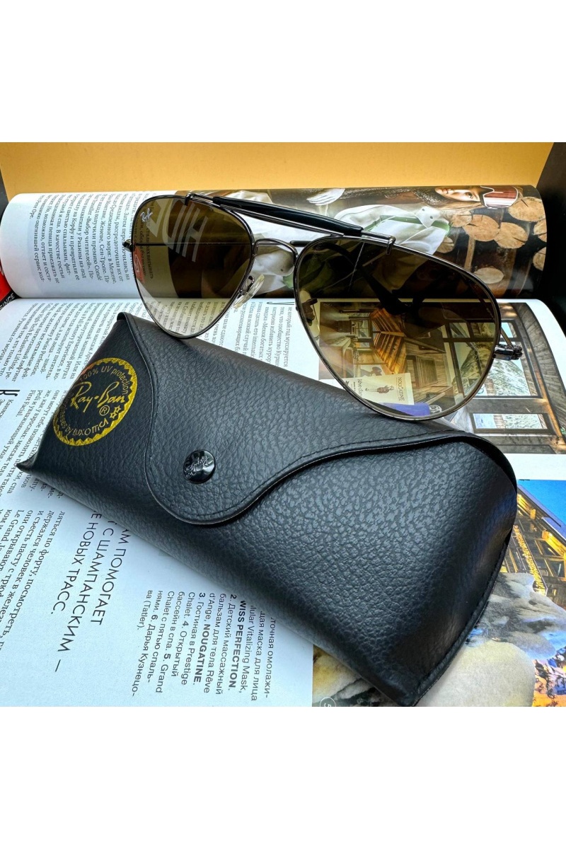 Ray Ban Солнцезащитные очки Aviator Large Metal