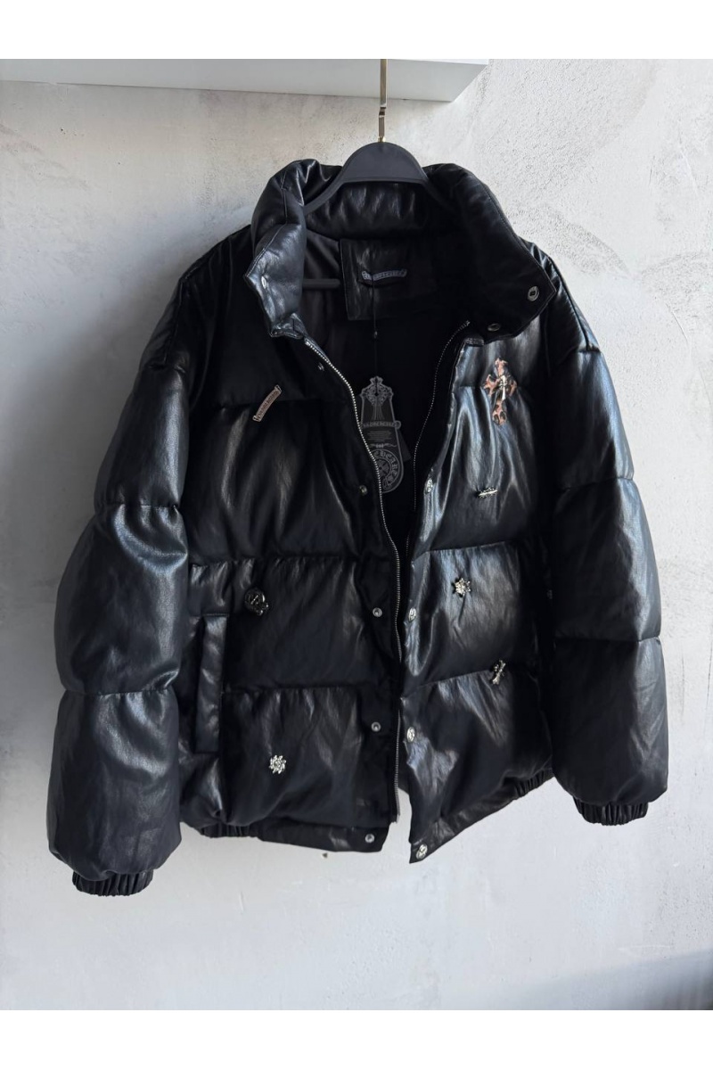 Chrome Hearts Женская чёрная куртка premium