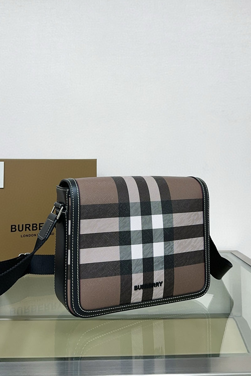 Burberry Кожаная сумка Alfred Premium 25.5x21.5x6.5 см