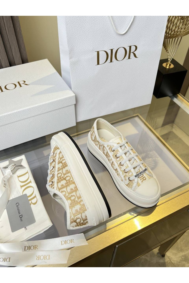 Dior Женские кеды на платформе Walk'n' premium