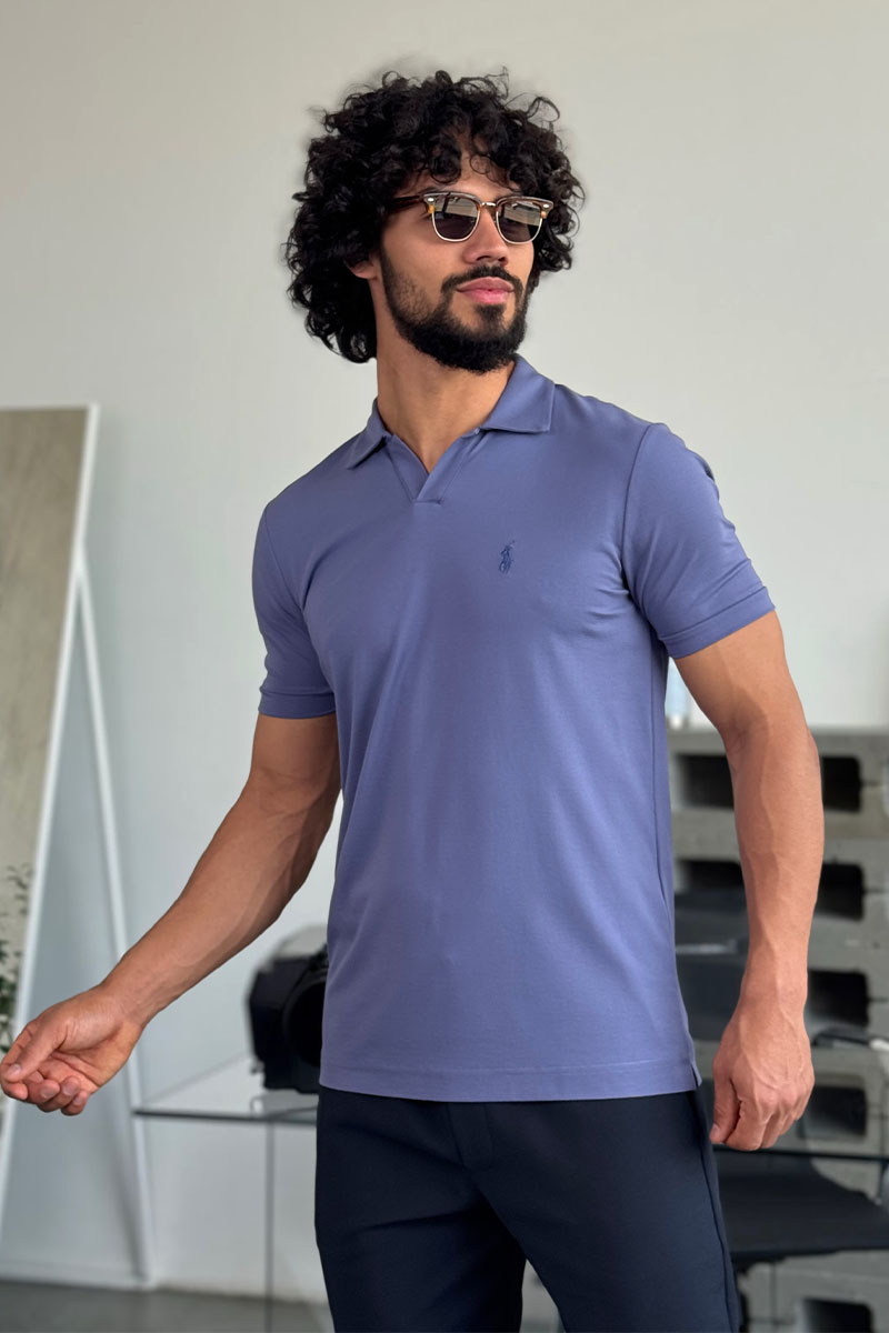 Polo Ralph Lauren Мужское синее поло 