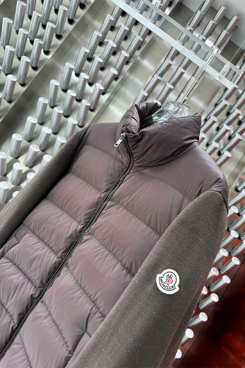 Moncler Куртка logo-applique - Brown