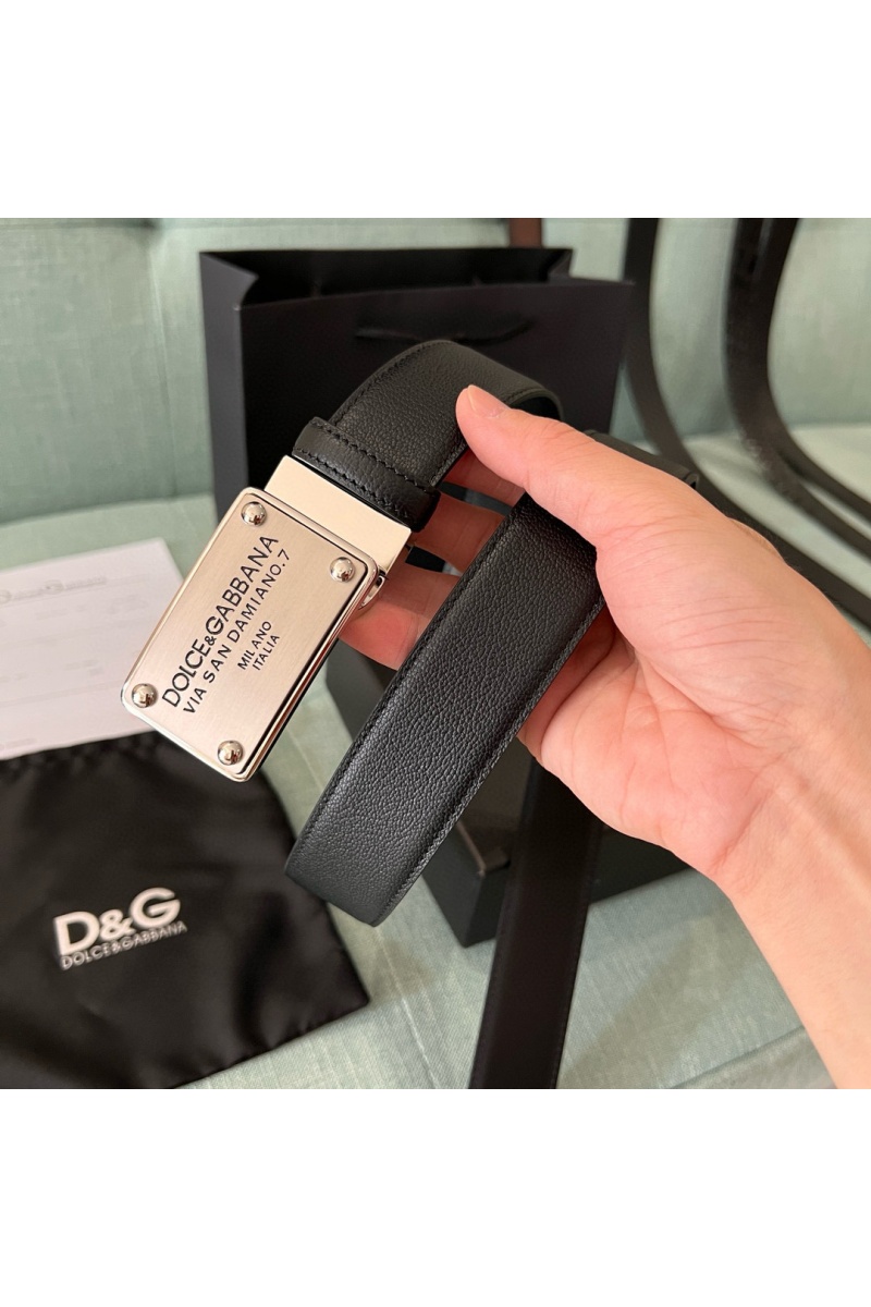 Dоlсе & Gаbbаnа Кожаный ремень Premium (длина 110 см, ширина 3.5 см)