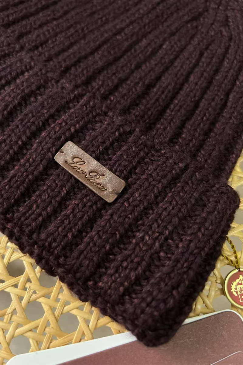 Loro Piana Мужская шапка Niseko Premium - Brown 