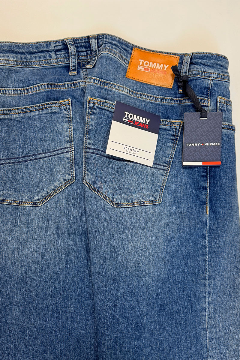 Tommy Hilfiger Мужские синие джинсы 