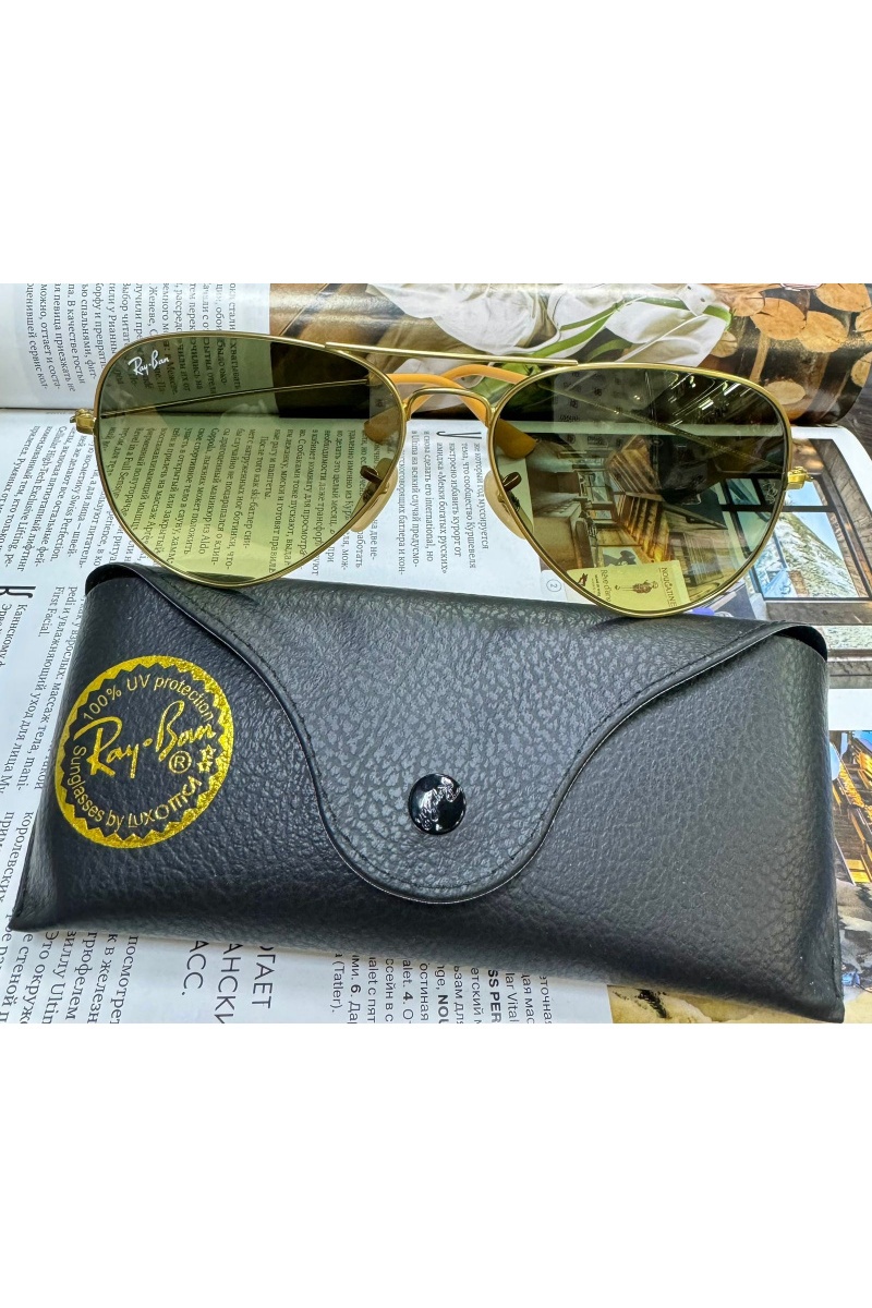 Ray Ban Солнцезащитные очки Aviator Large Metal