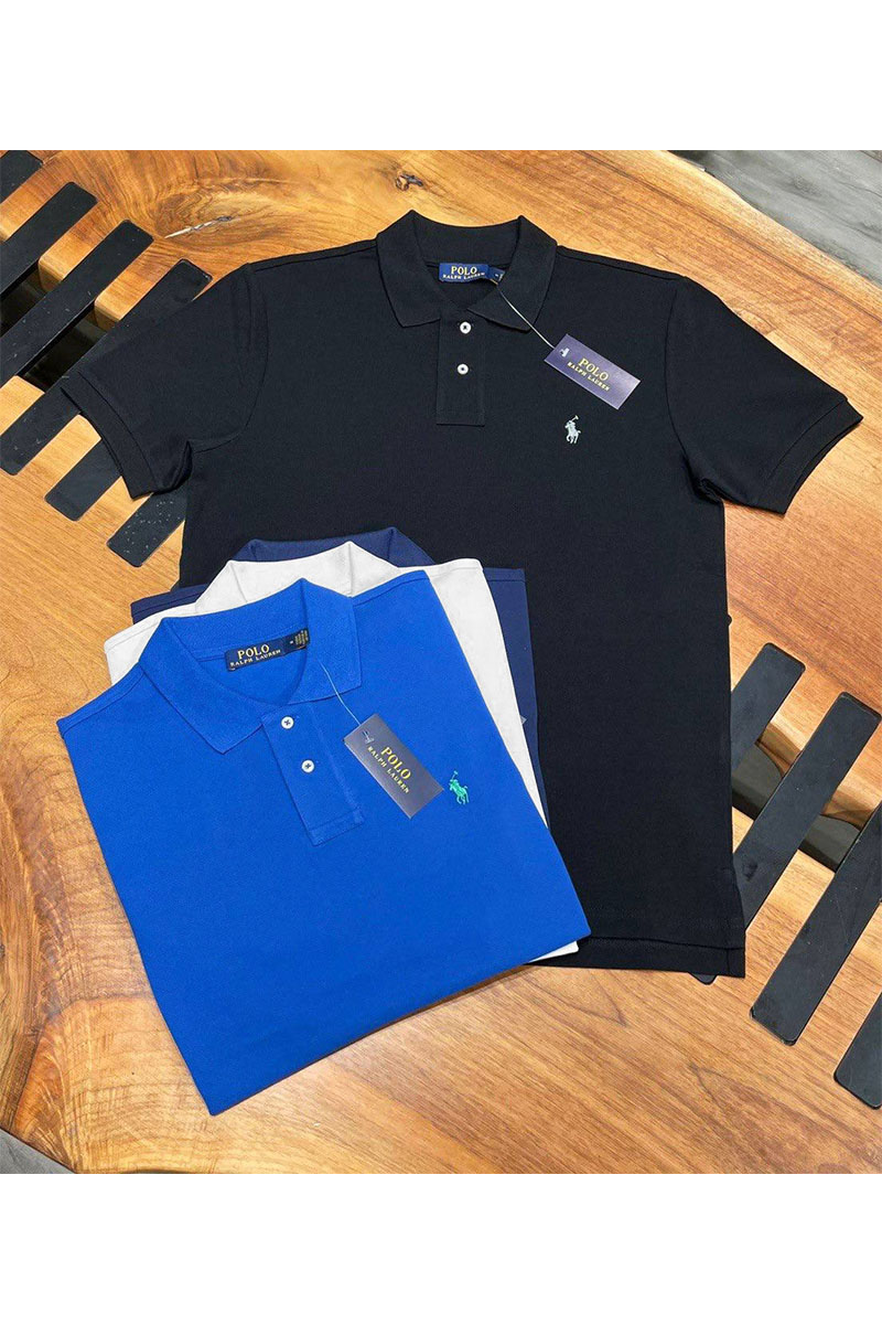 Polo Ralph Lauren Мужское тёмно-синее поло classic 