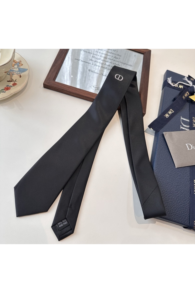 Dior Галстук logo-embroidered premium - Black