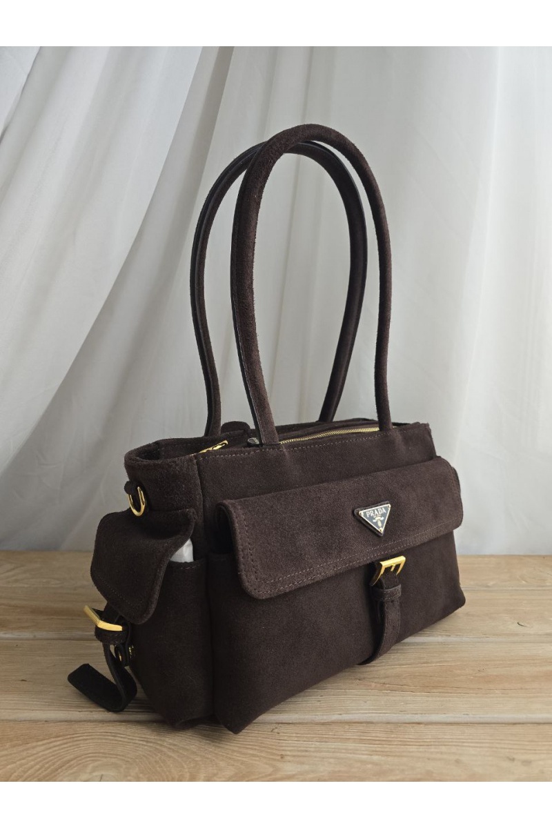 Prada Замшевая сумка 30x16 см