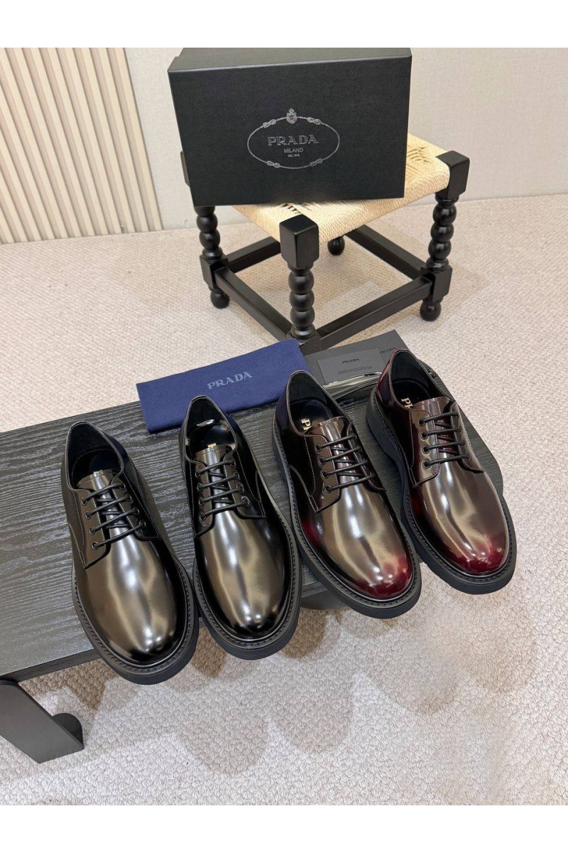 Prada Лакированные ботинки premium - Black