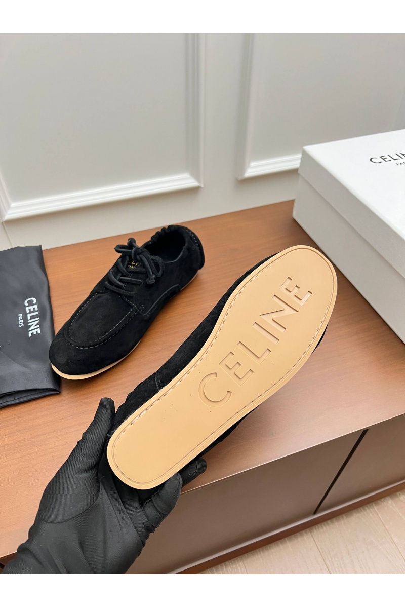 Celine Женские замшевые лоферы Adam premium