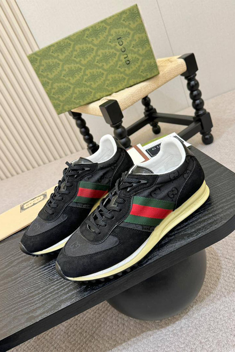 Gucci Мужские кроссовки Re-Motion - Black