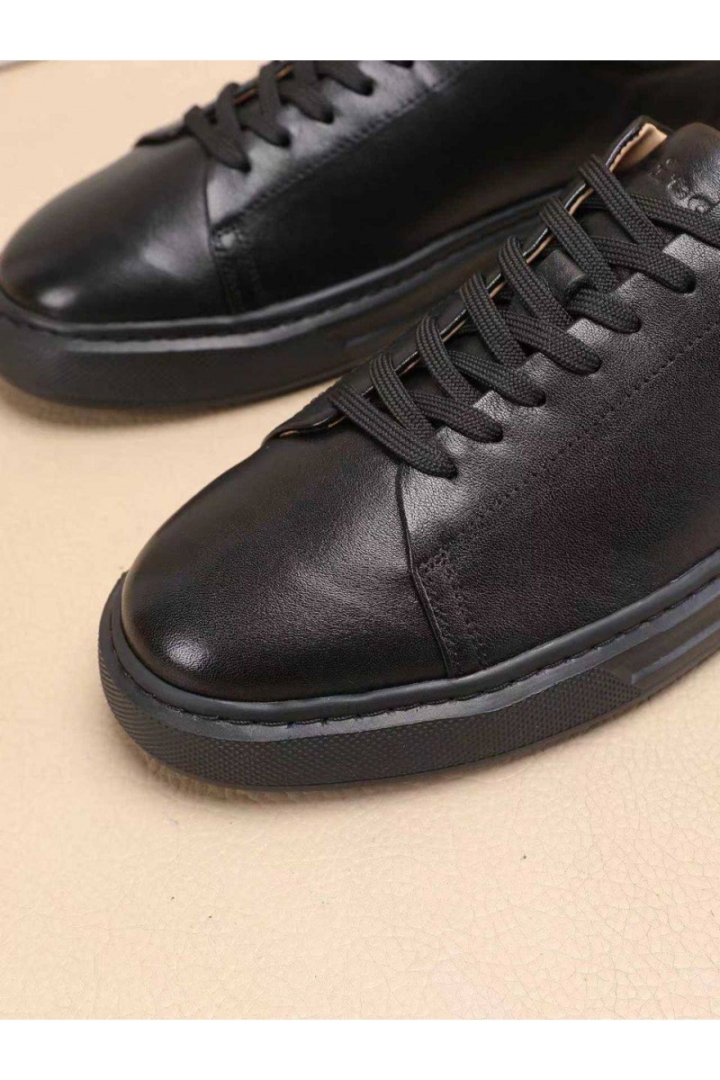 Kiton Мужские кожаные кроссовки 