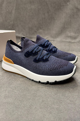 Мужские кроссовки knitted - Navy