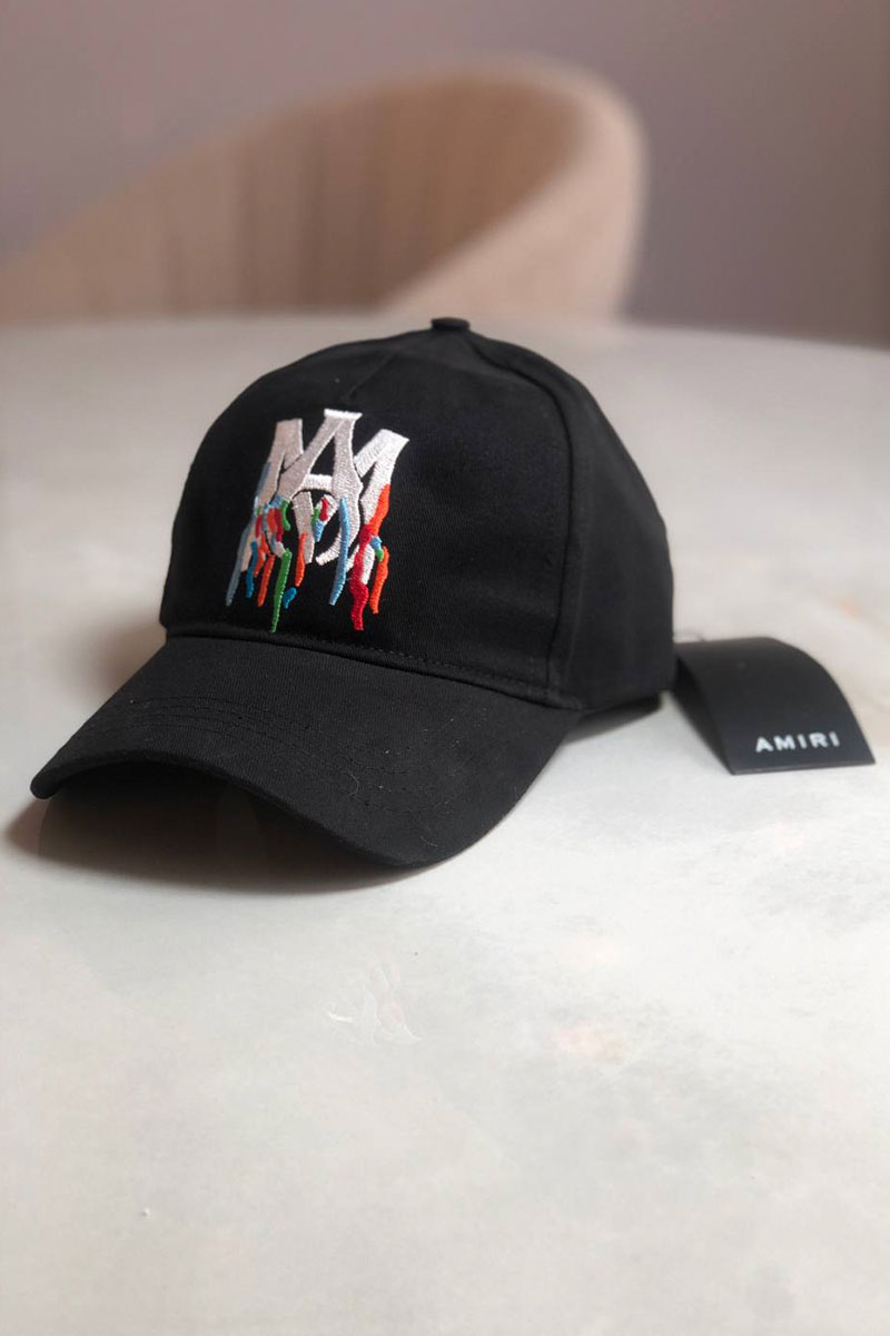 Amiri Мужская чёрная бейсболка