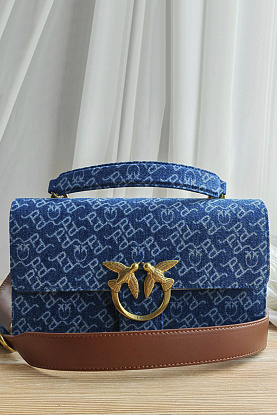 Джинсовая сумка Love Bag 27x16 см