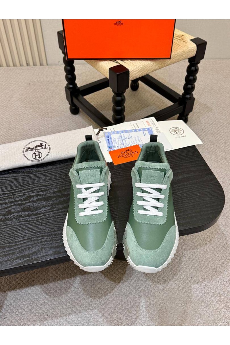 Hermes Мужские кроссовки Bouncing - Green