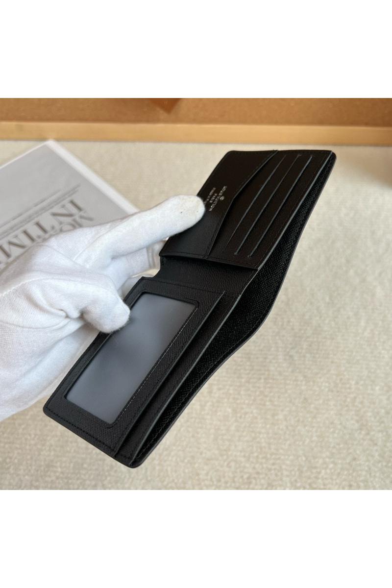 Lоuis Vuittоn Кожаный кошелёк Marco Premium 11x8.5x1 см