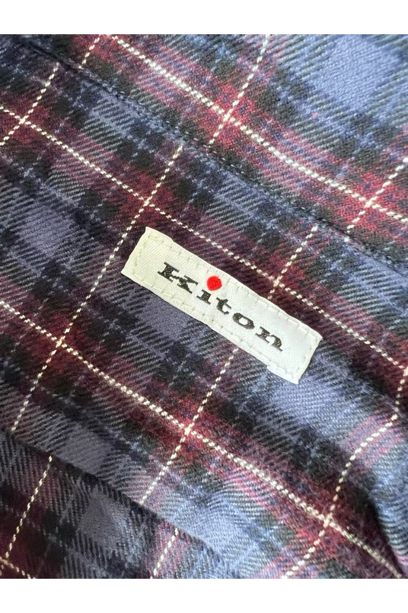 Kiton Мужская рубашка Premium