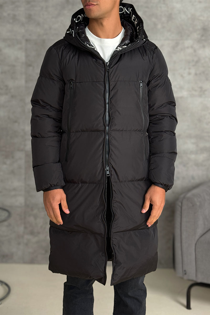 Moncler Мужская чёрная парка Templon 