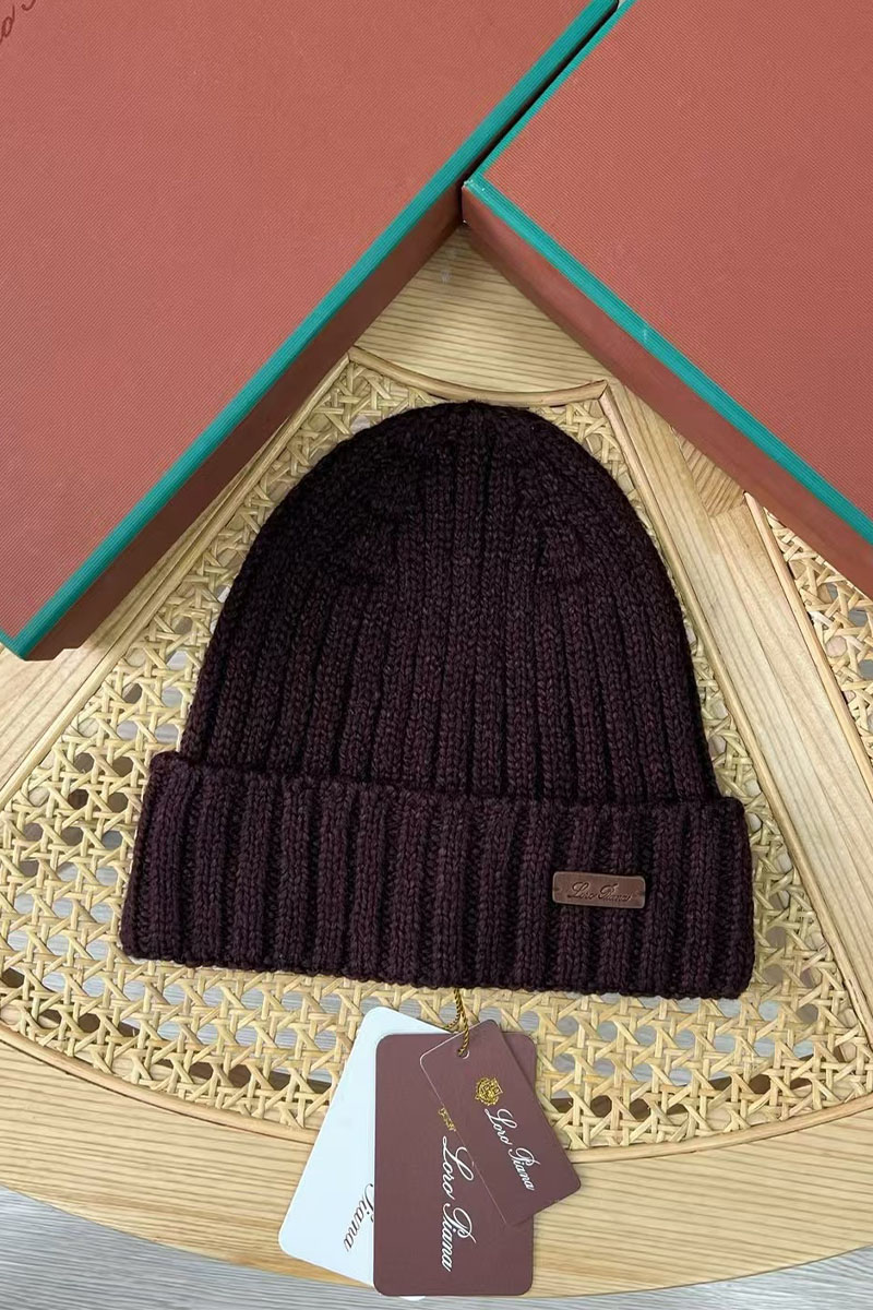 Loro Piana Мужская шапка Niseko Premium - Brown 
