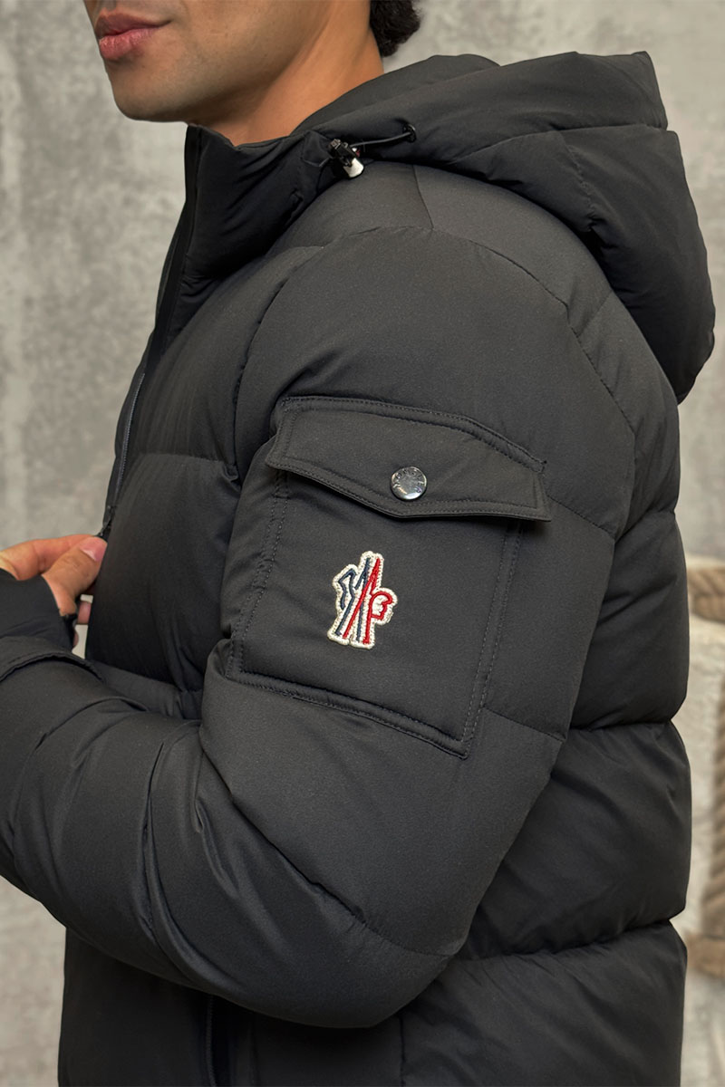 Moncler Мужской пуховик Grenoble - Black 