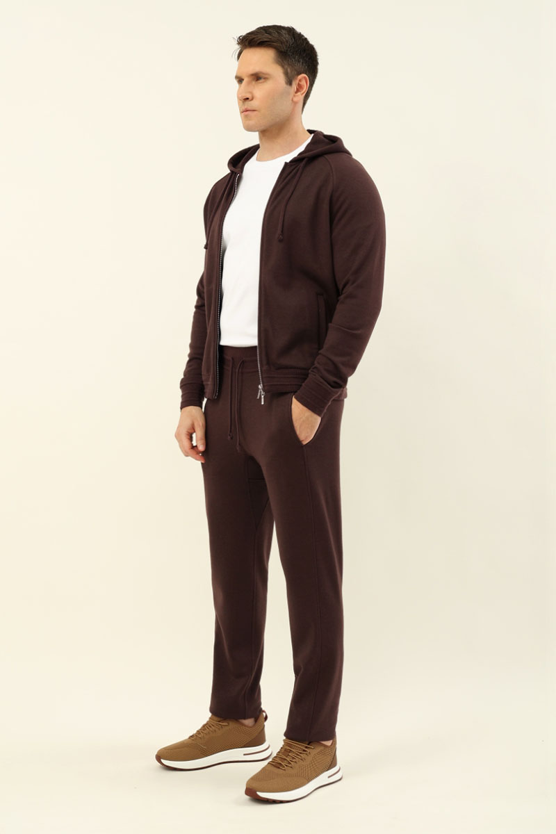 Loro Piana Коричневые спортивные штаны premium