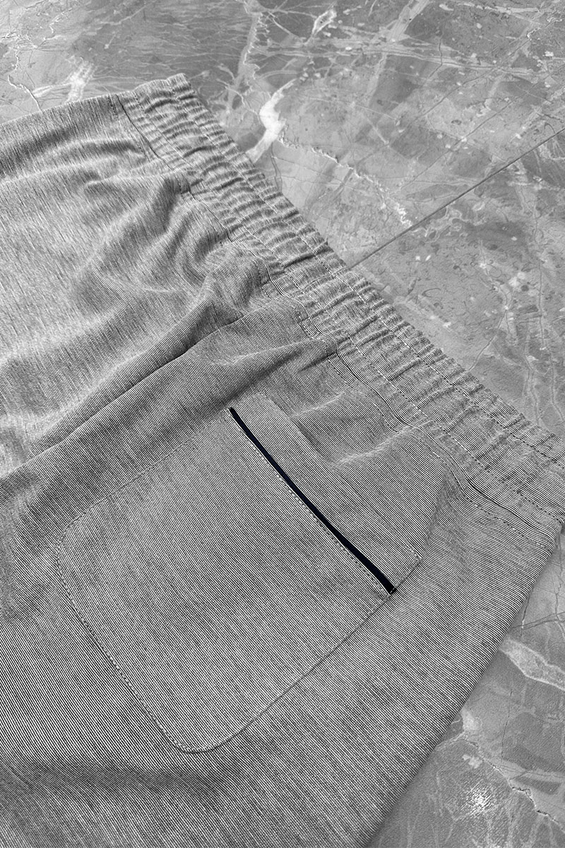Brioni Мужские серые штаны logo-embroidered 