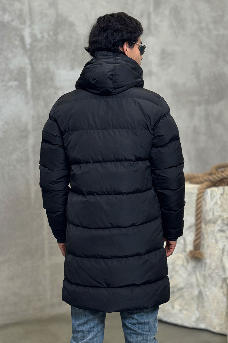 Moncler Мужская утеплённая парка Templon чёрного цвета