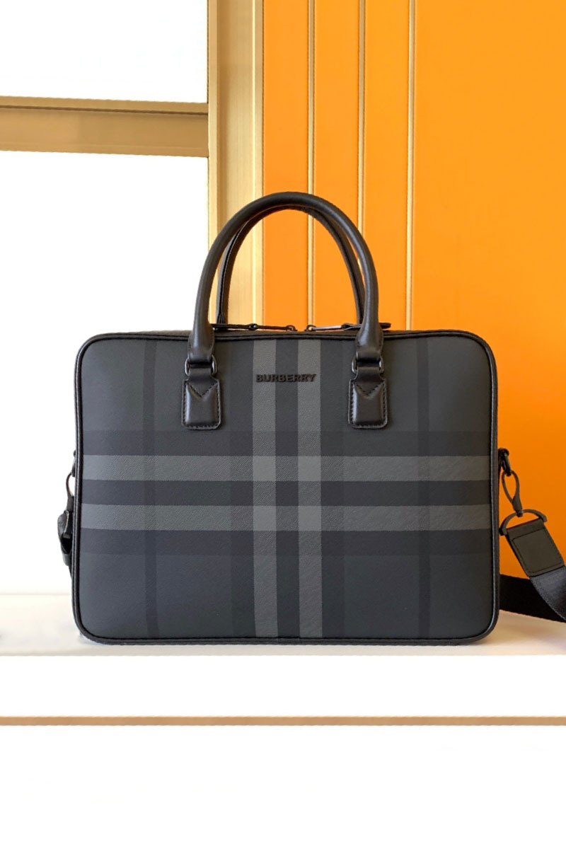 Burberry Кожаный портфель Ainsworth Premium 38x28x9.5 см