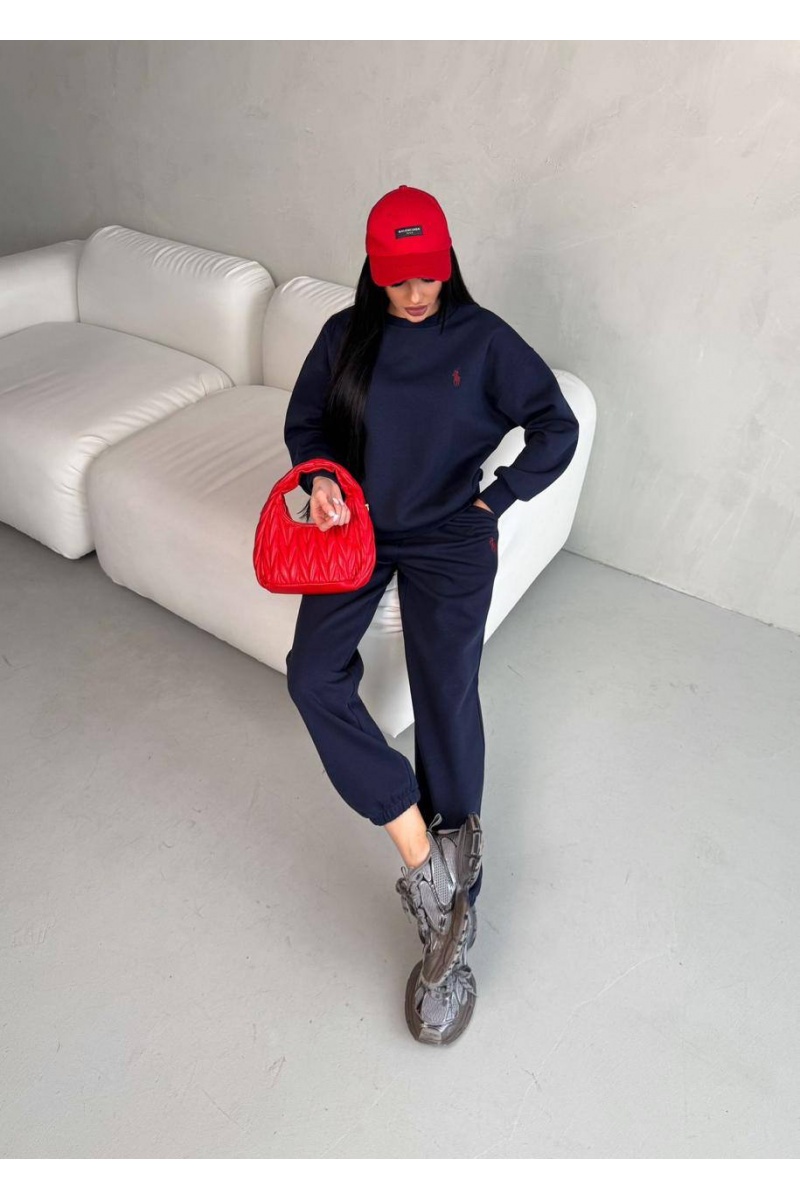 Polo Ralph Lauren Женский синий костюм premium