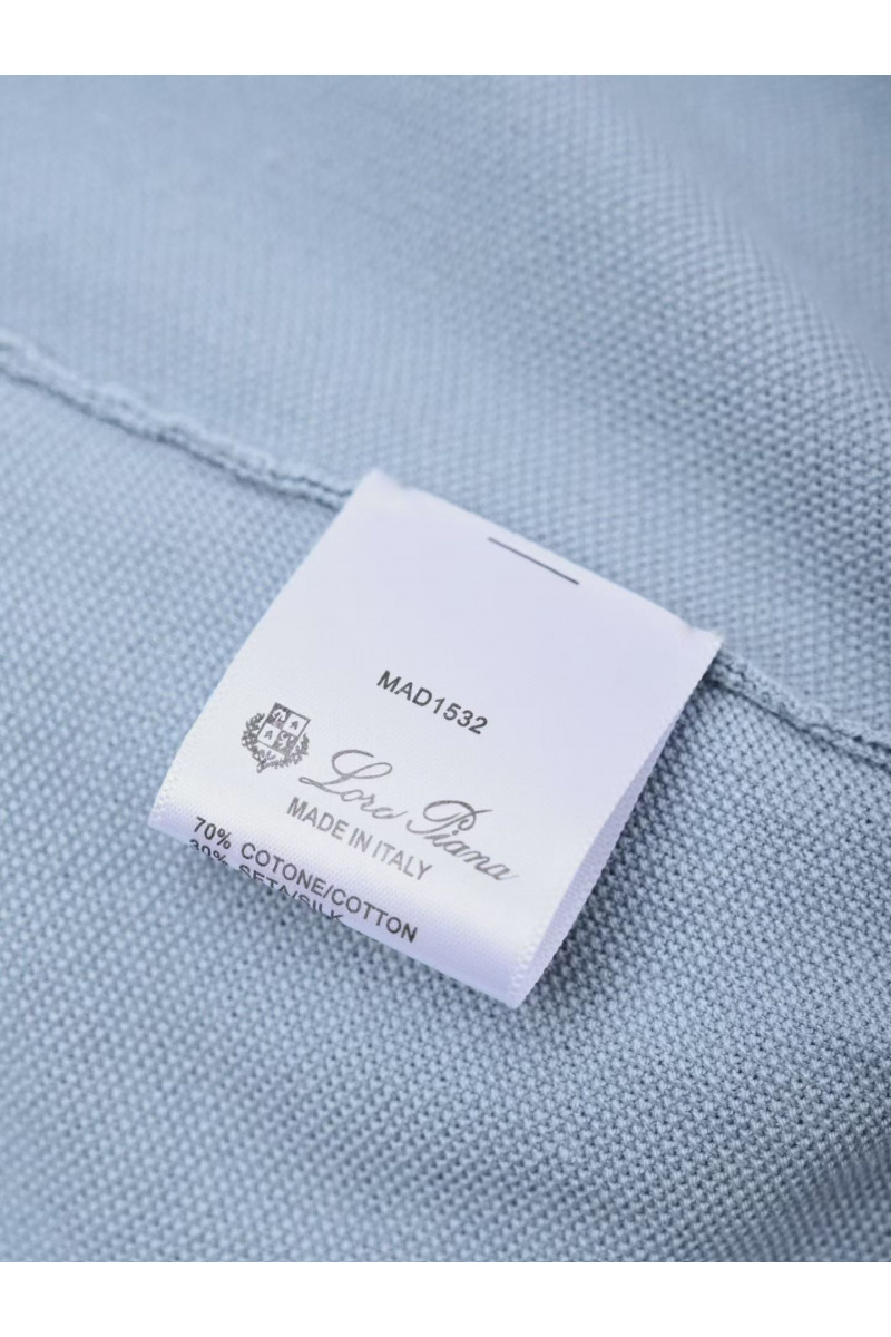 Loro Piana Мужская голубя футболка premium