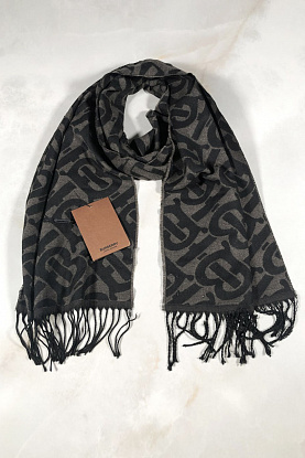 Мужской шарф TB Monogram 185x35 см
