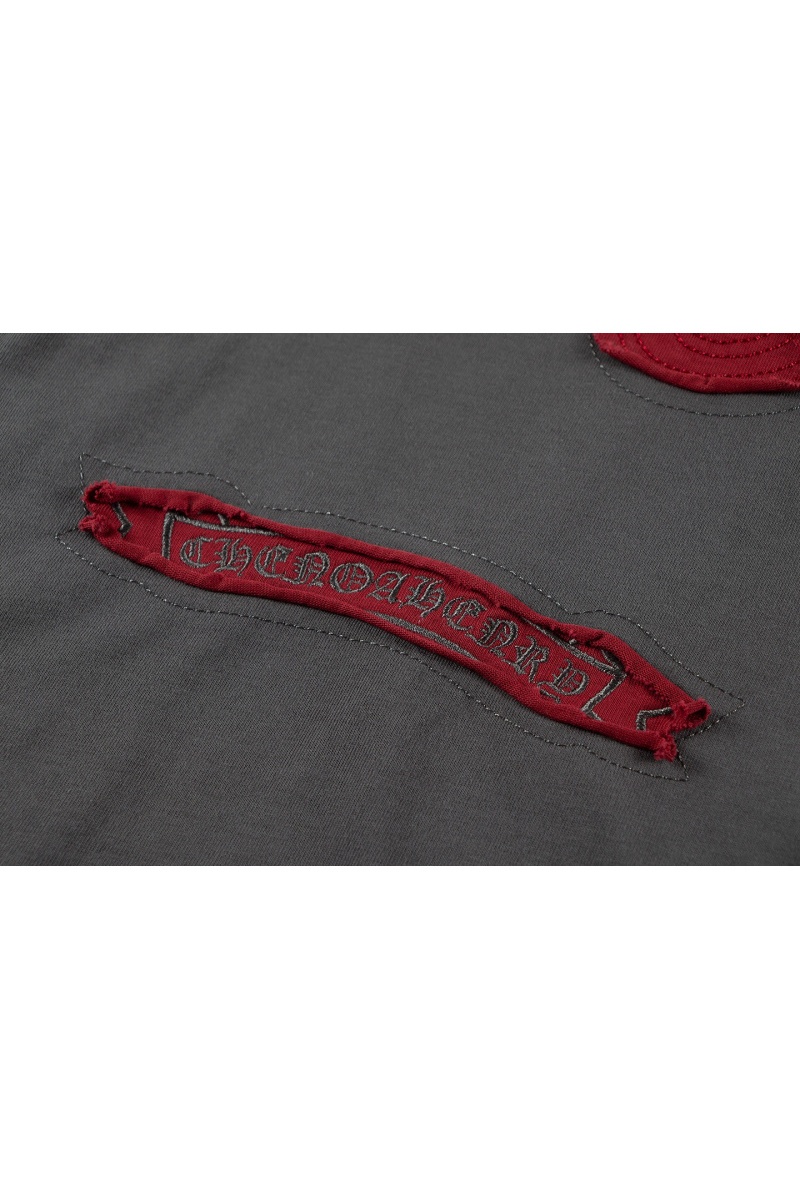 Designer Clothing Серая оверсайз футболка Gothic logo 