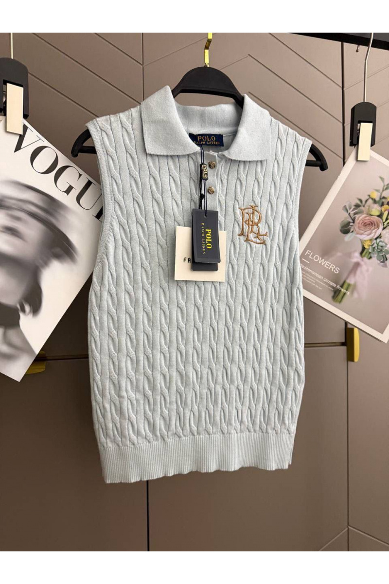 Polo Ralph Lauren Женское поло без рукавов premium