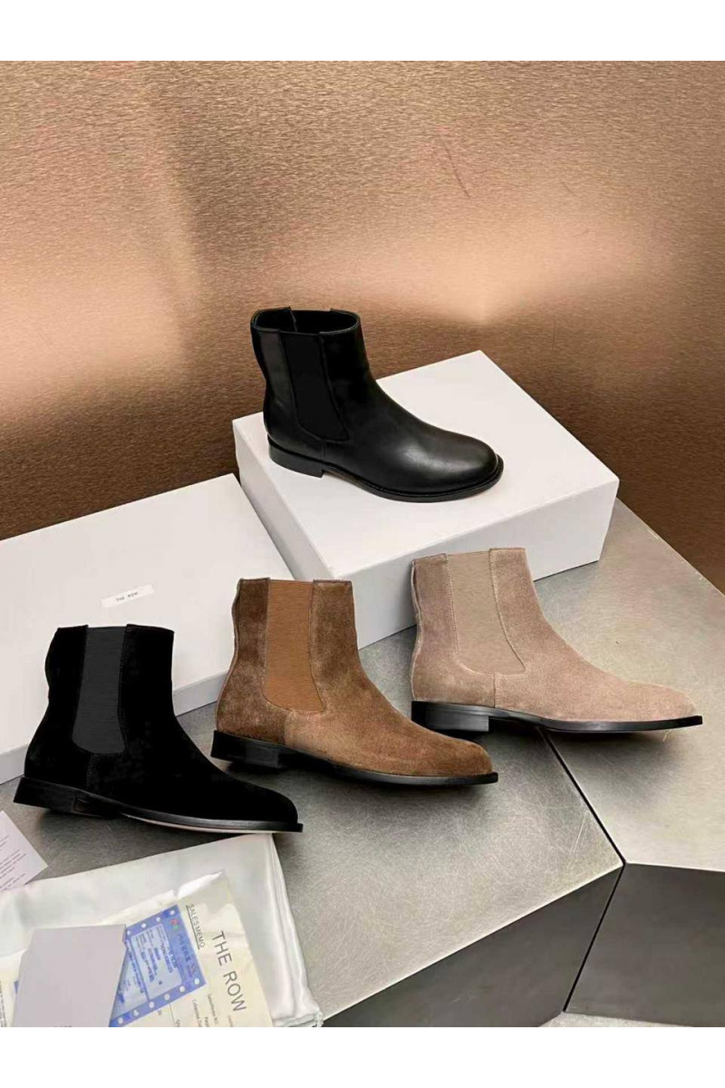 Designer Clothing Женские кожаные сапоги The Row