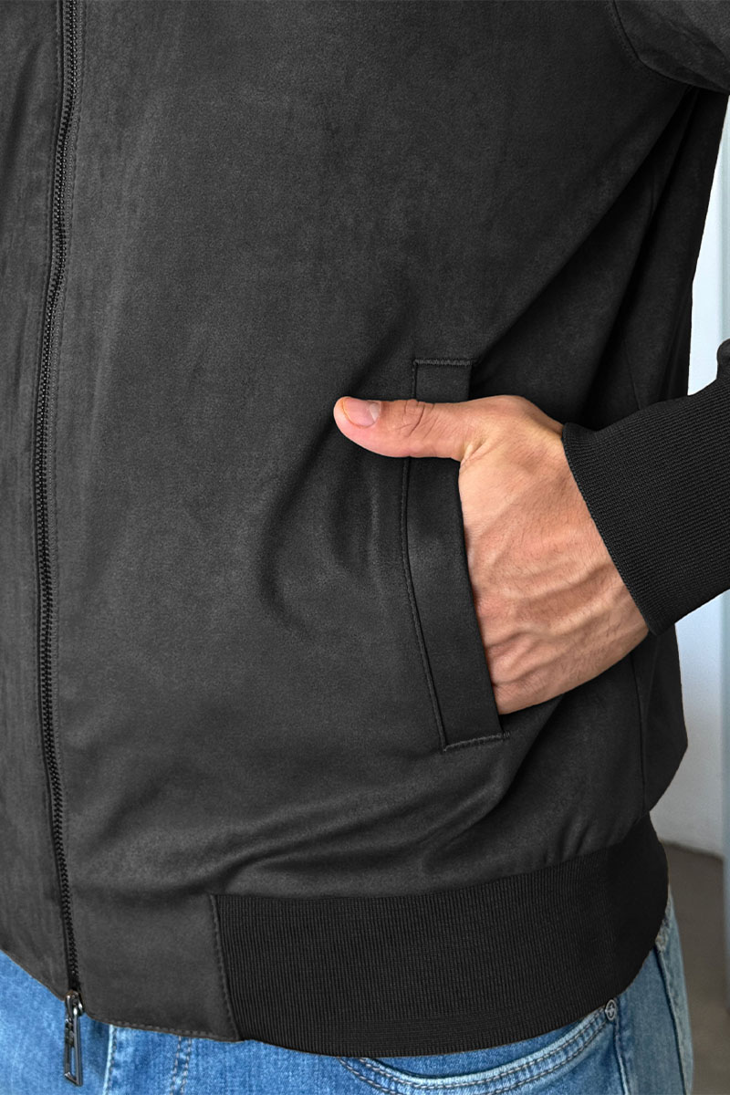 Loro Piana Мужской серый бомбер 