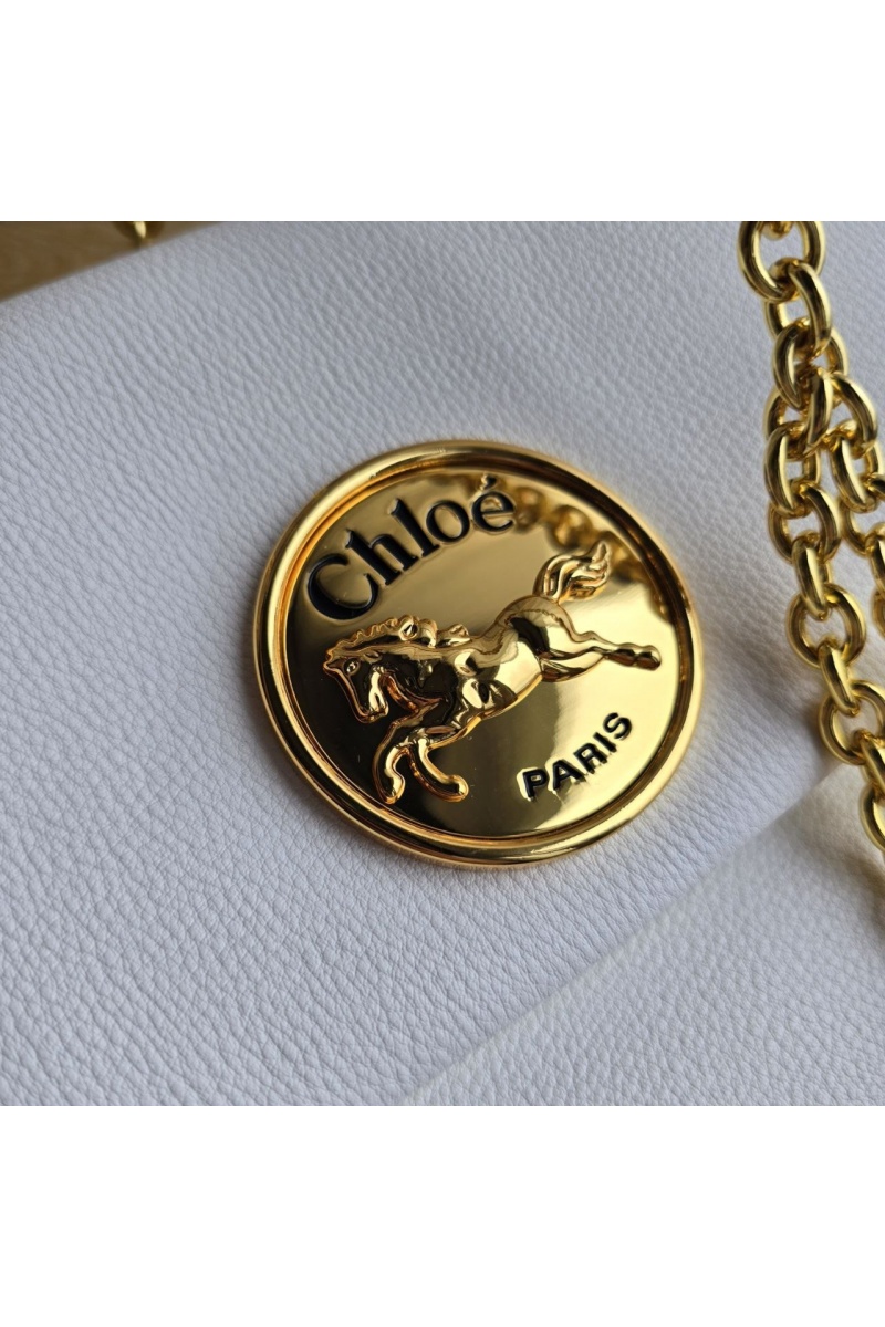 Chloe Кожаная сумка 28x17 см