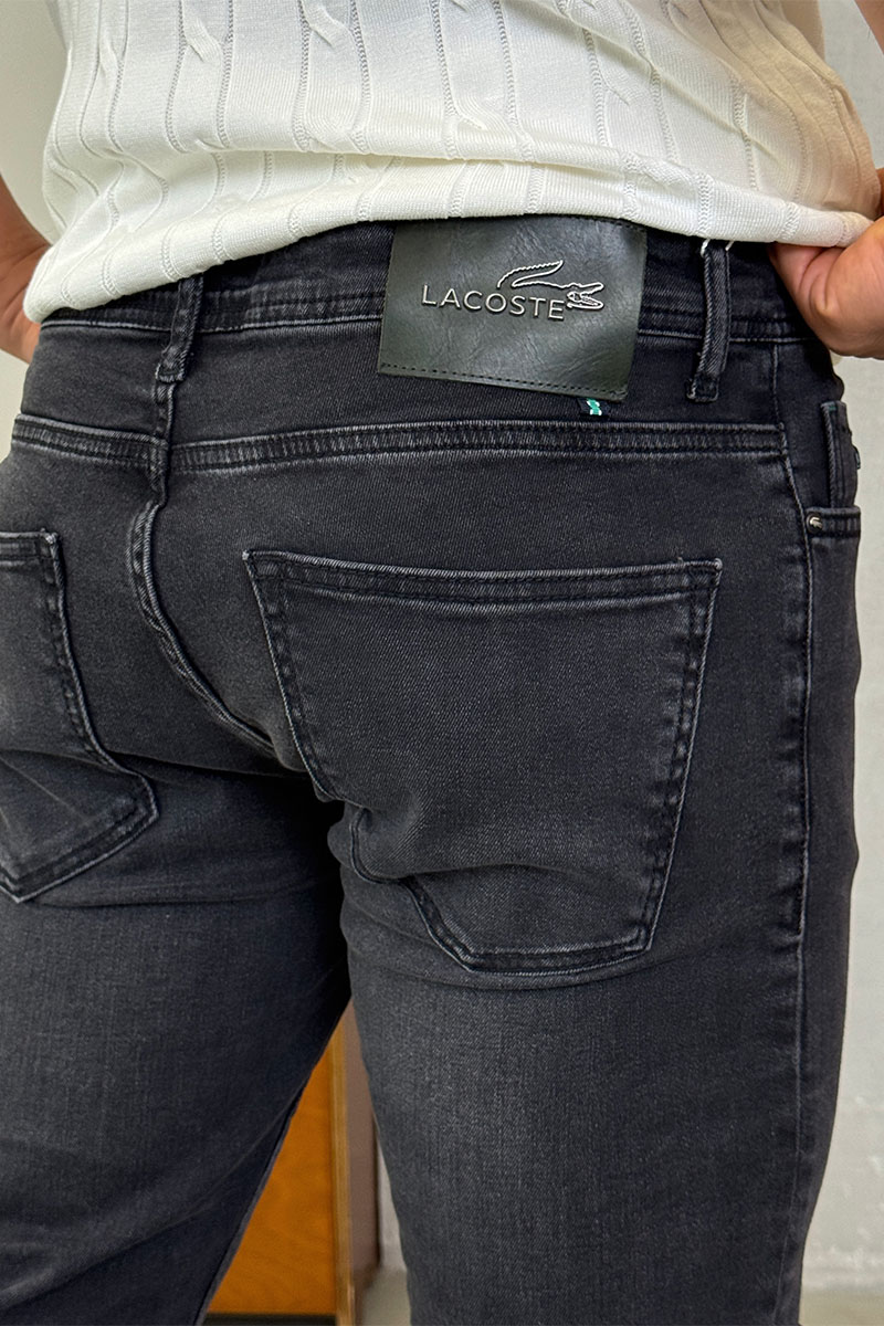 Lacoste Мужские чёрные джинсы 