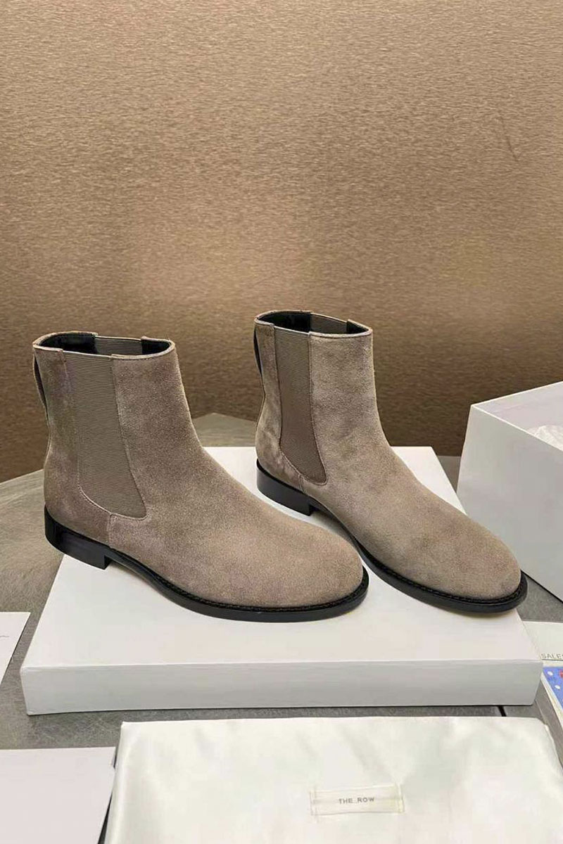 Designer Clothing Женские замшевые сапоги The Row