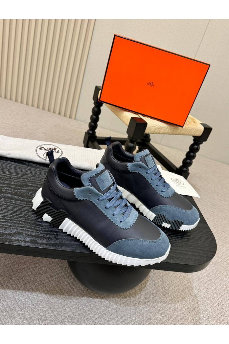 Hermes Мужские кроссовки Bouncing - Navy